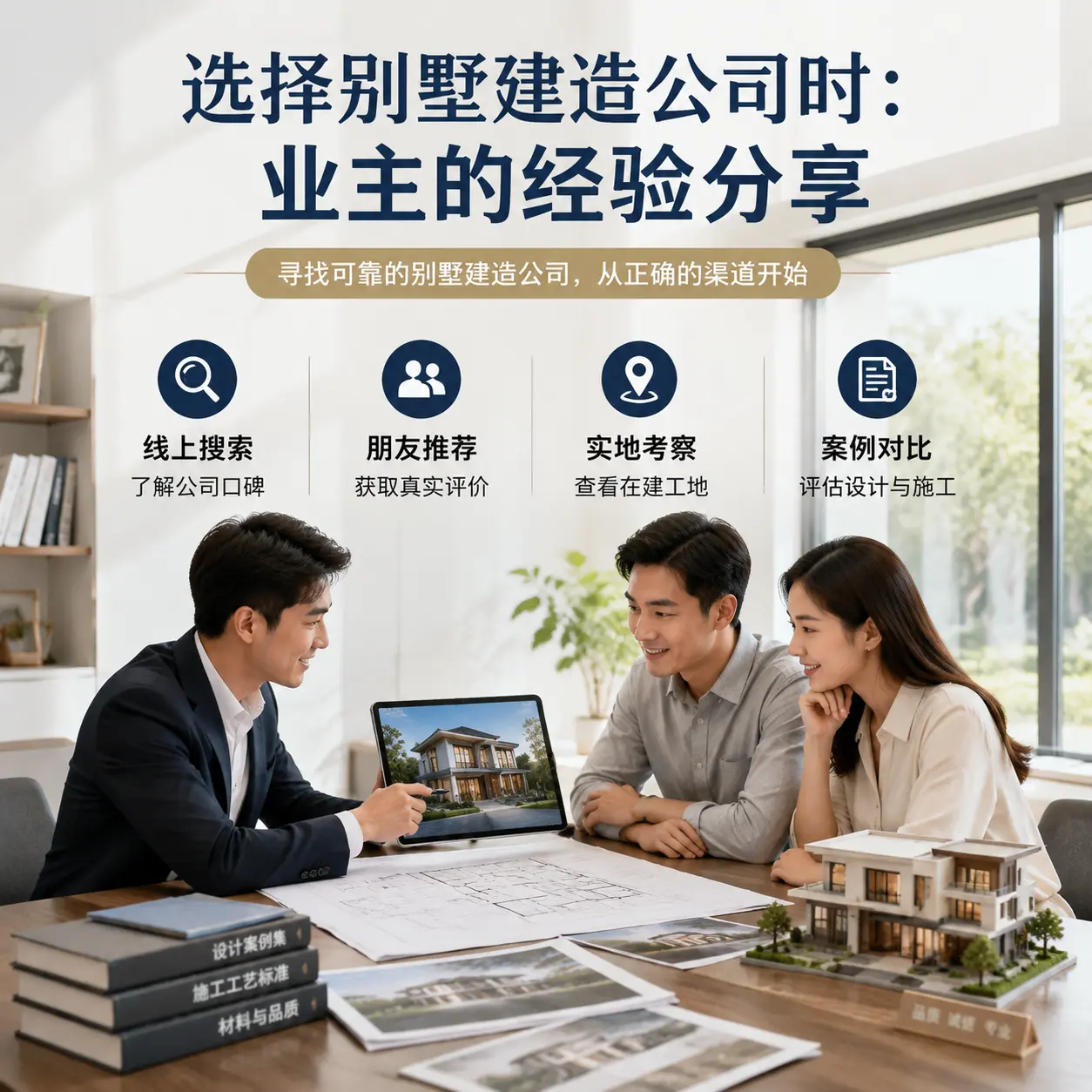 选择别墅建造公司时： 从江 业主的经验分享