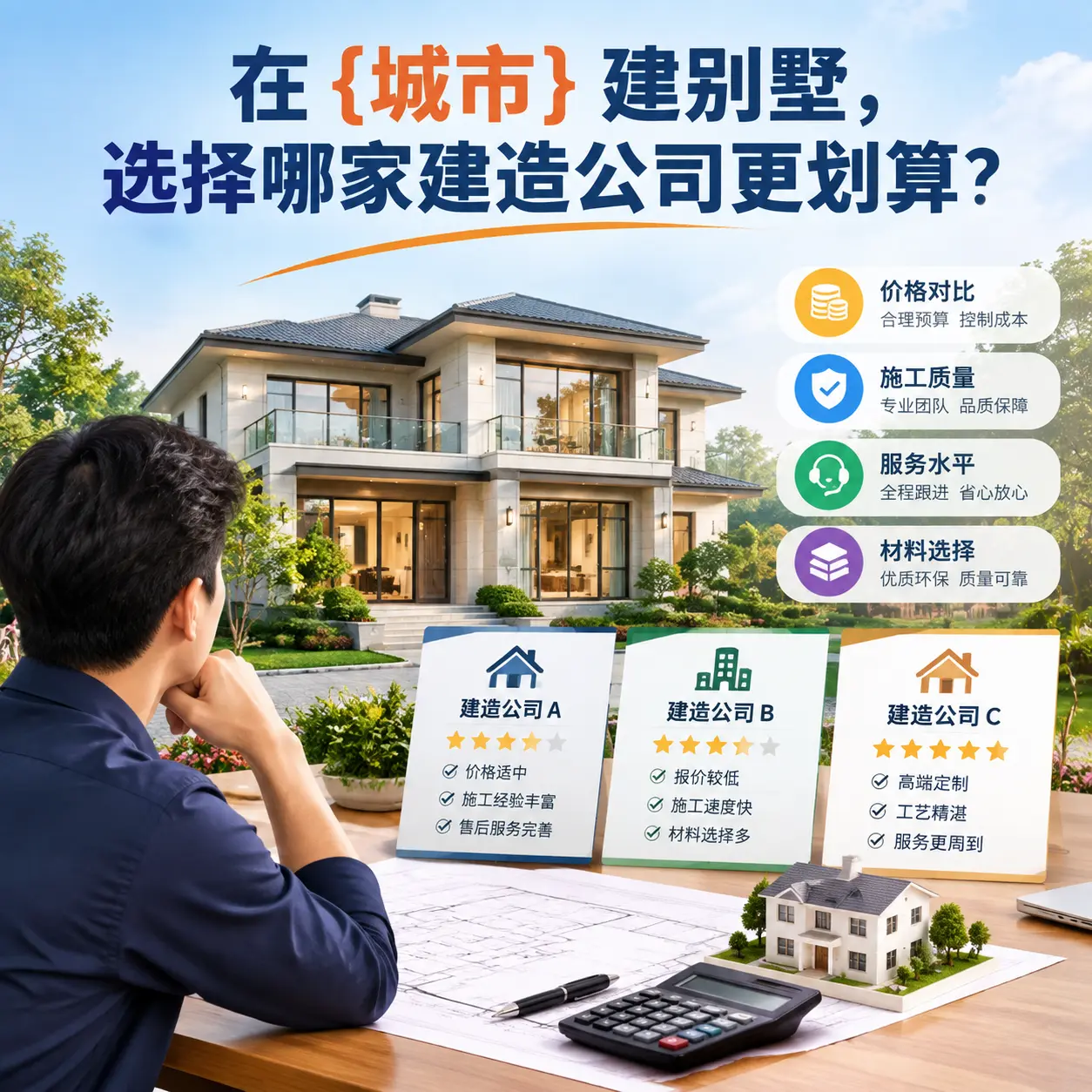 在 从江 建别墅，选择哪家建造公司更划算？