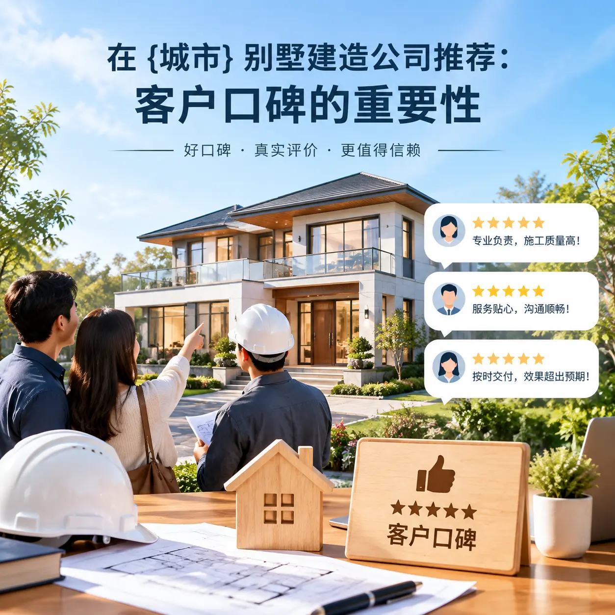 在 从江 别墅建造公司推荐：客户口碑的重要性