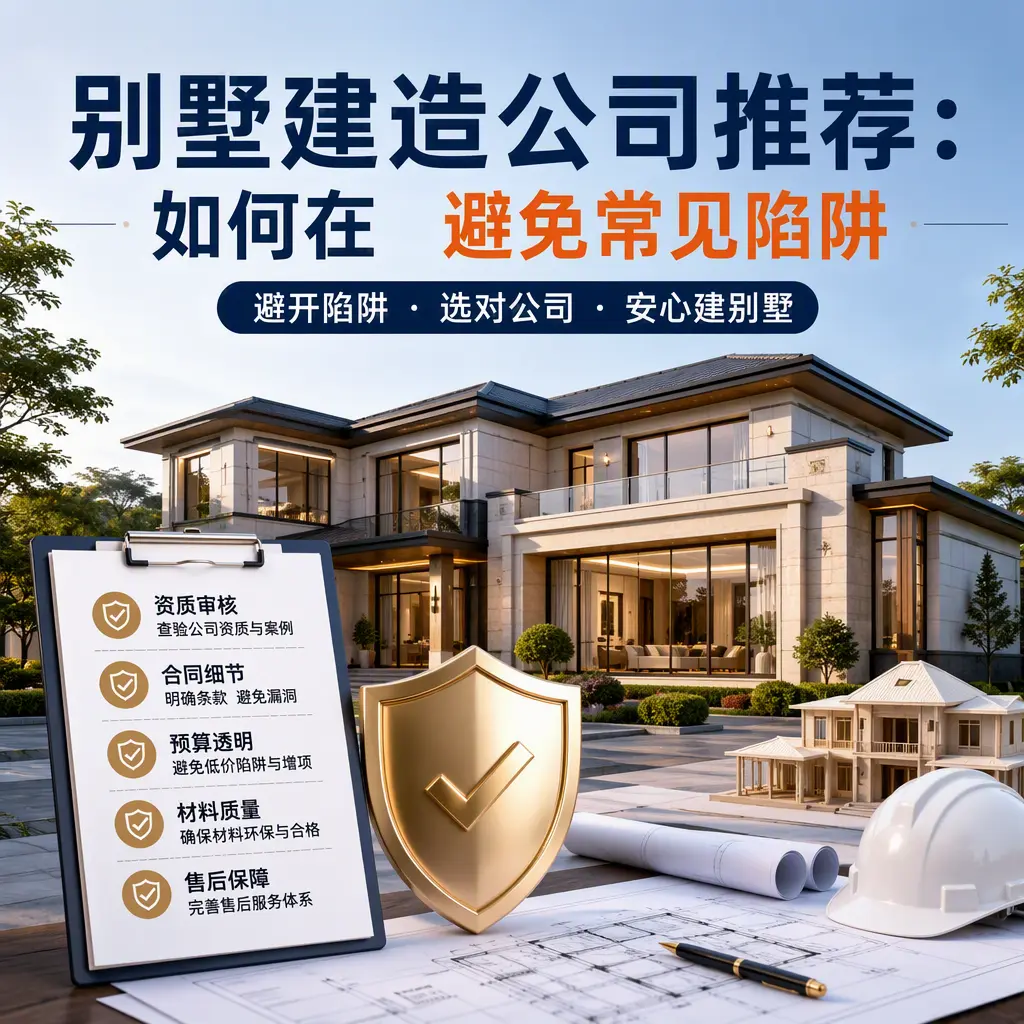 别墅建造公司推荐：如何在 从江 避免常见陷阱