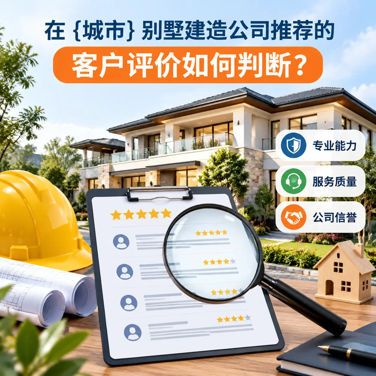 在 从江 别墅建造公司推荐的客户评价如何判断?