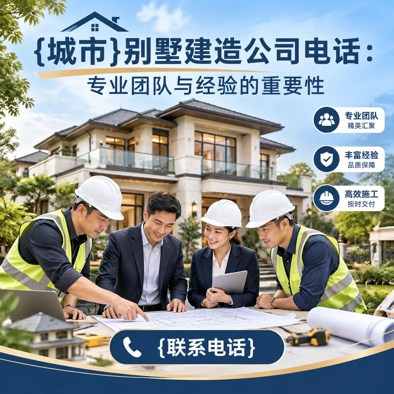 从江别墅建造公司电话:专业团队与经验的重要性