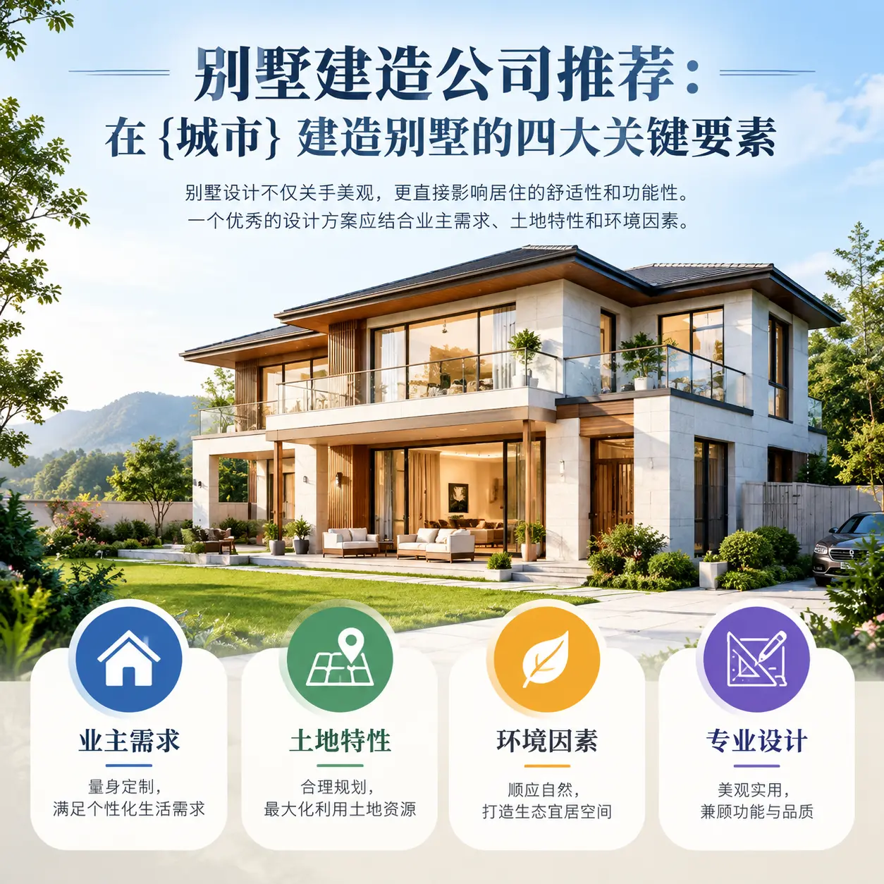 别墅建造公司推荐：在 从江 建造别墅的四大关键要素