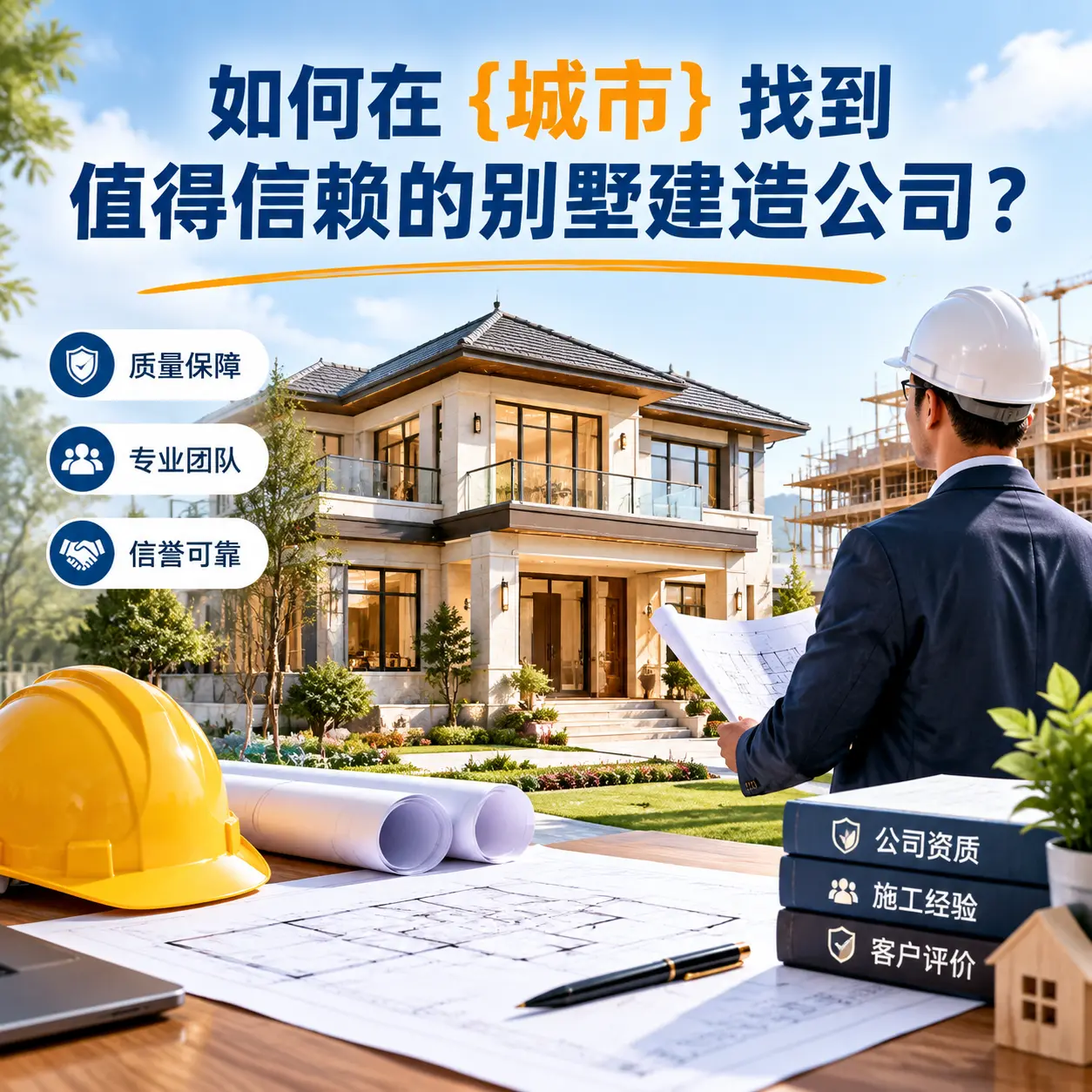 如何在 从江 找到值得信赖的别墅建造公司？