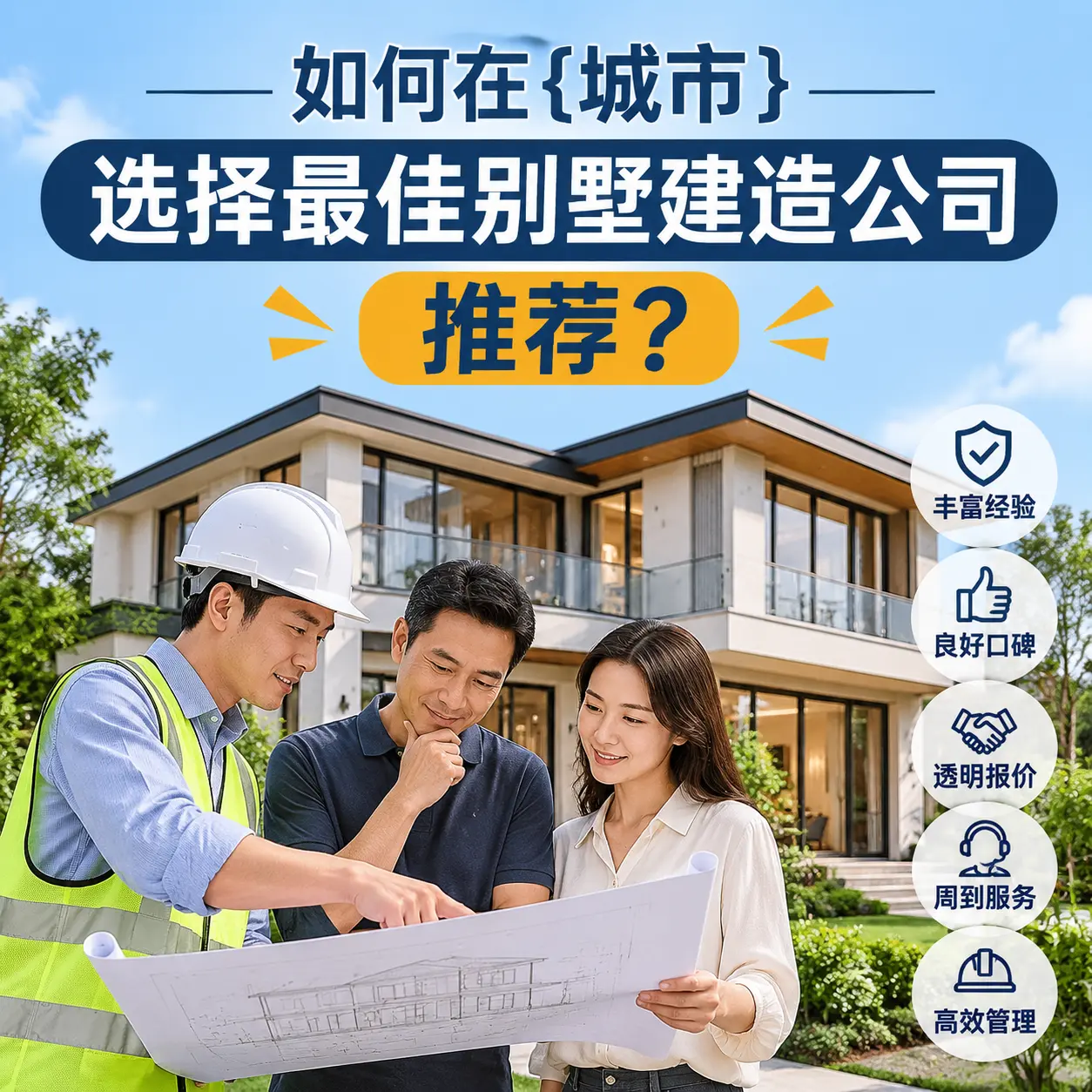 如何在 从江 选择最佳别墅建造公司推荐？